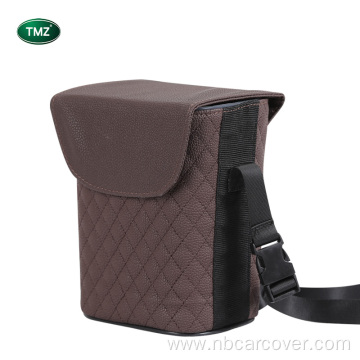 Seat Organizer Leather Eco-friendly Car Trash Can